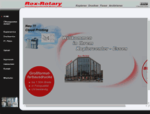 Tablet Screenshot of kopiercenter-essen.de